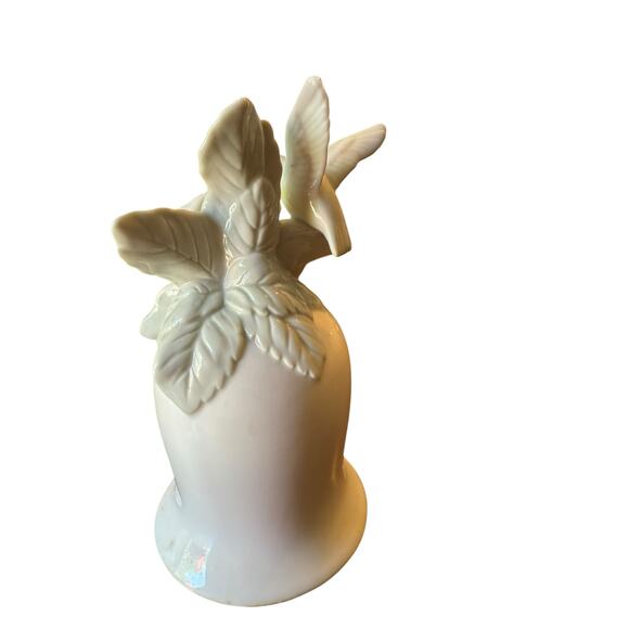 Vintage 1989 San Francisco Music Box Company Music Box Hummingbird and Flower - Picture 2 of 3